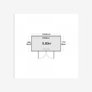 Garden Sheds Grey | YH-G2H0808I-AKL gallery detail image