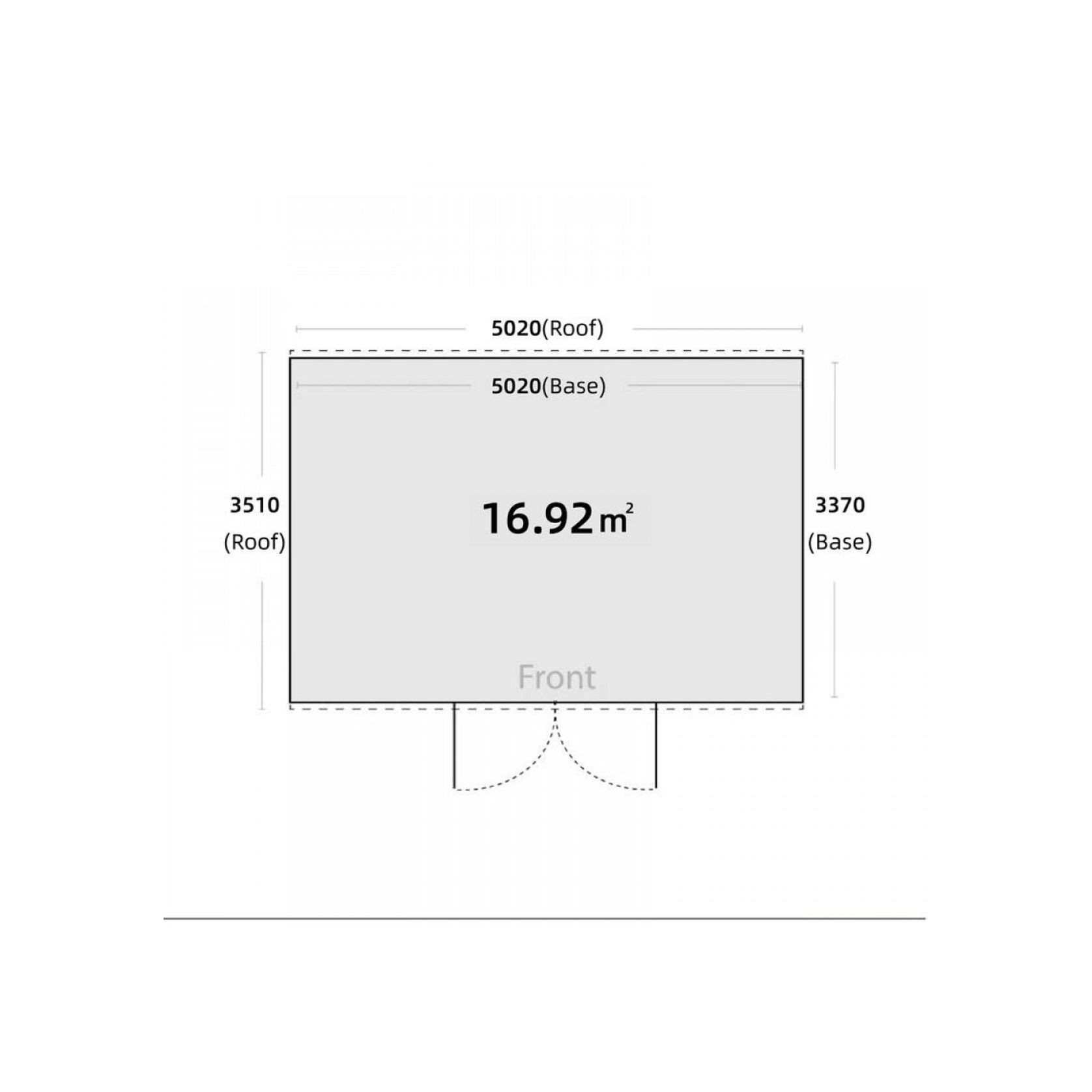 Garden Sheds Grey | YH-G2H1711I-AKL gallery detail image