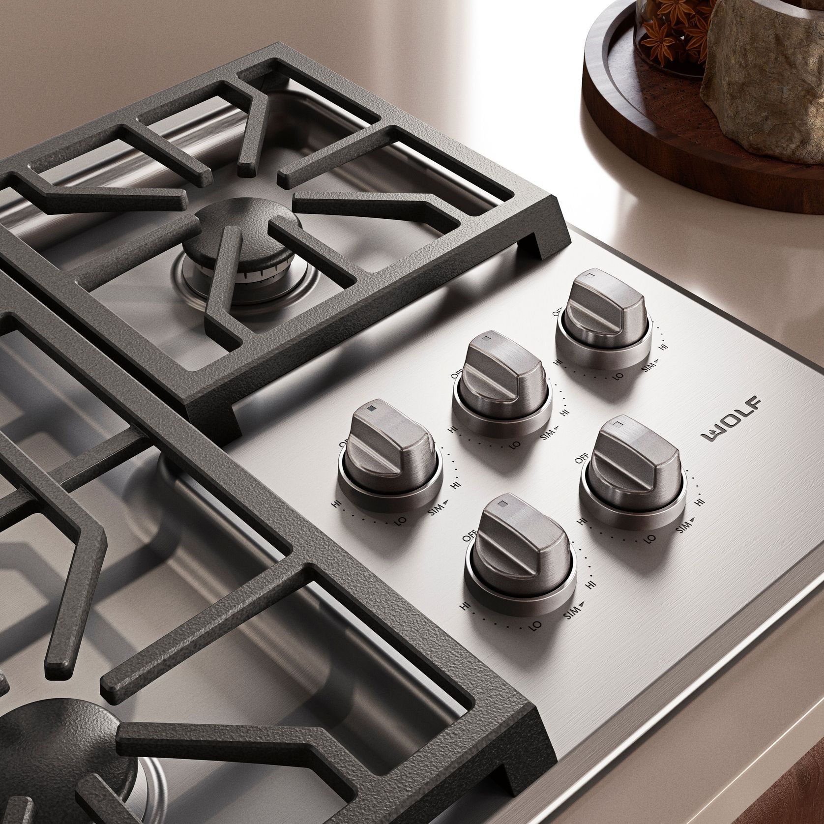Wolf Professional Gas Cooktops gallery detail image