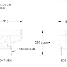 Federation 300 Gas Burner | Gas Fireplace gallery detail image