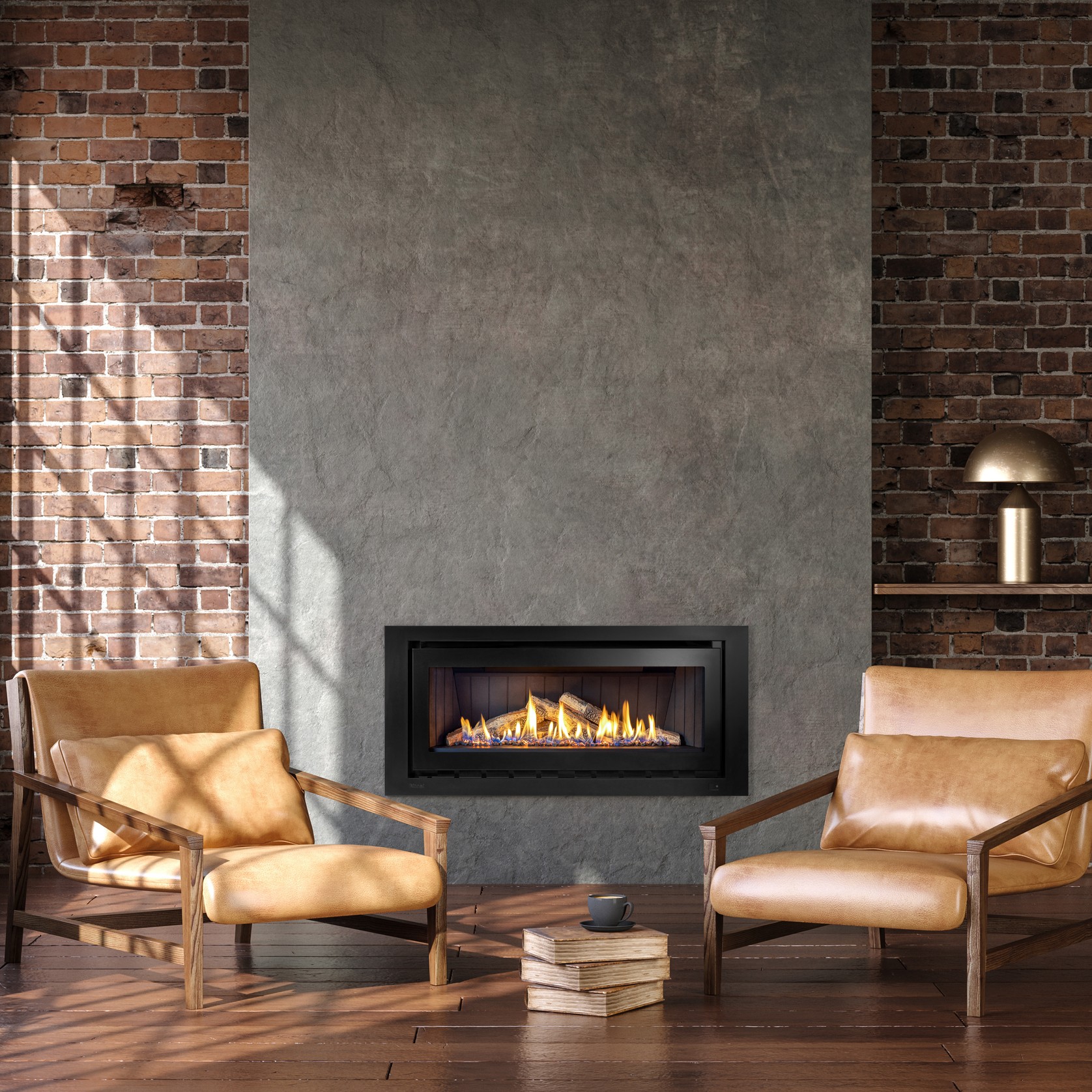 Rinnai Evolve 1253 Plus Inbuilt Gas Fireplace gallery detail image