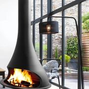 JC Bordelet Tatiana 997 - Suspended Wood Fireplace gallery detail image