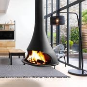 JC Bordelet Tatiana 997 - Suspended Wood Fireplace gallery detail image
