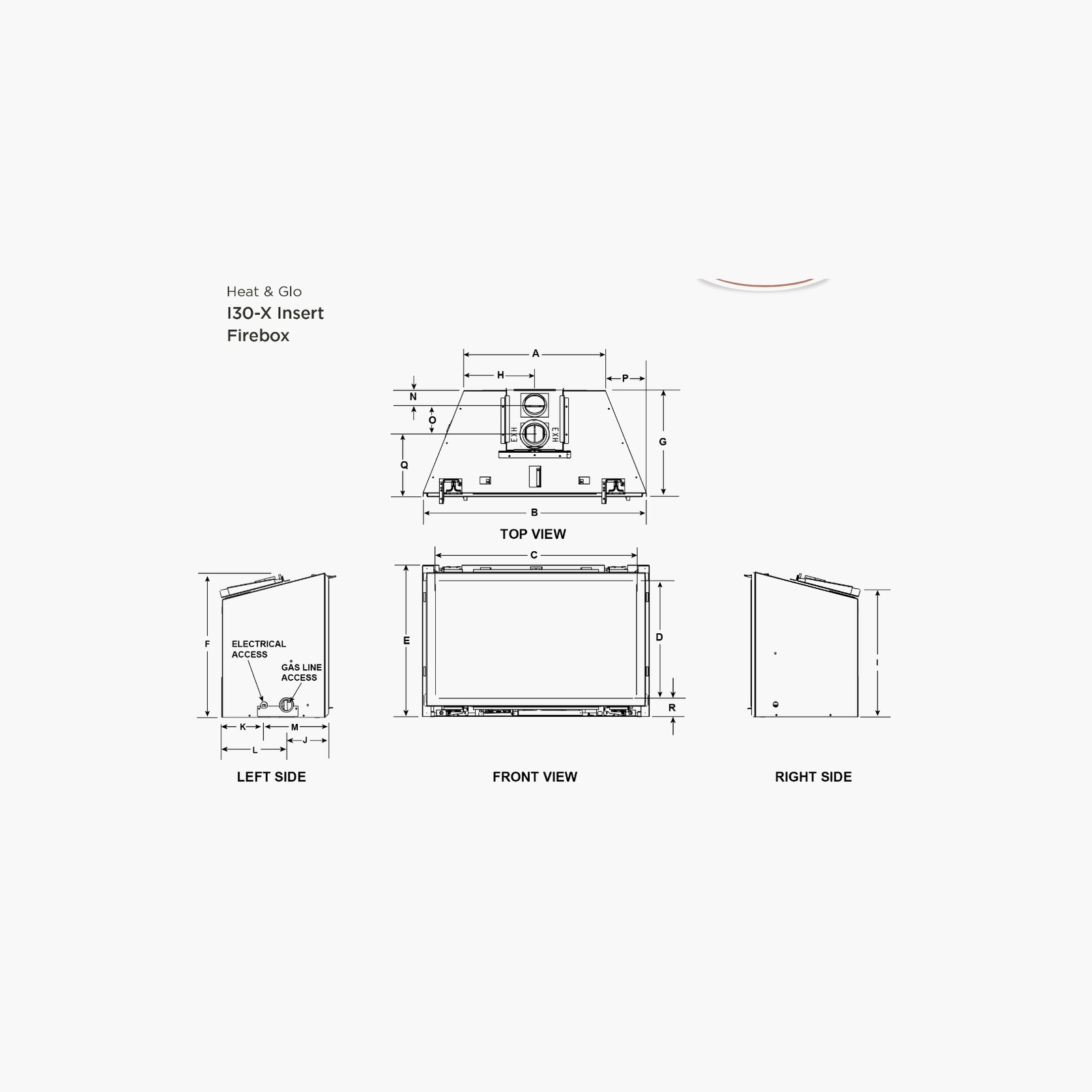 I30-X Insert | Gas Fireplace gallery detail image