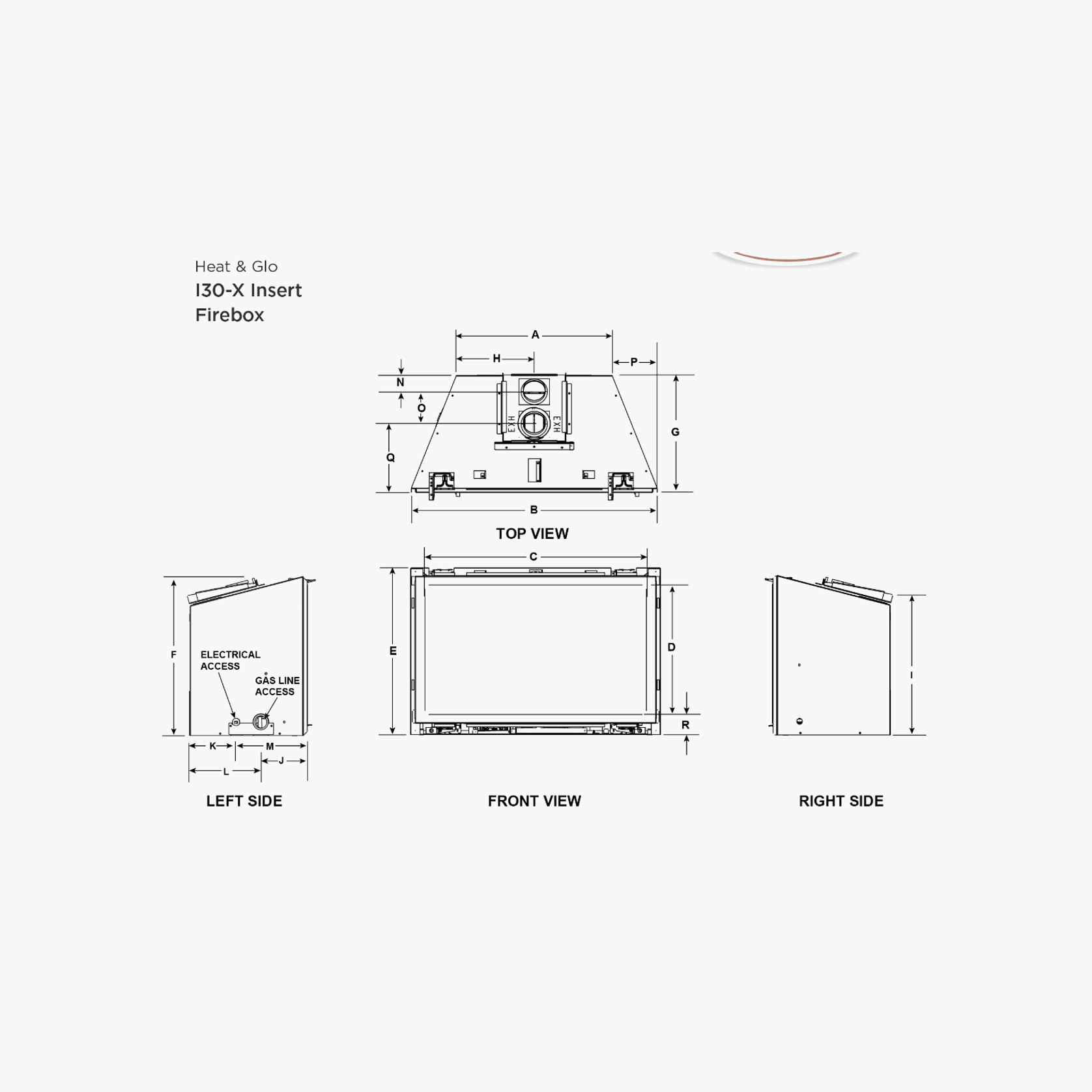 I30-X Insert | Gas Fireplace gallery detail image