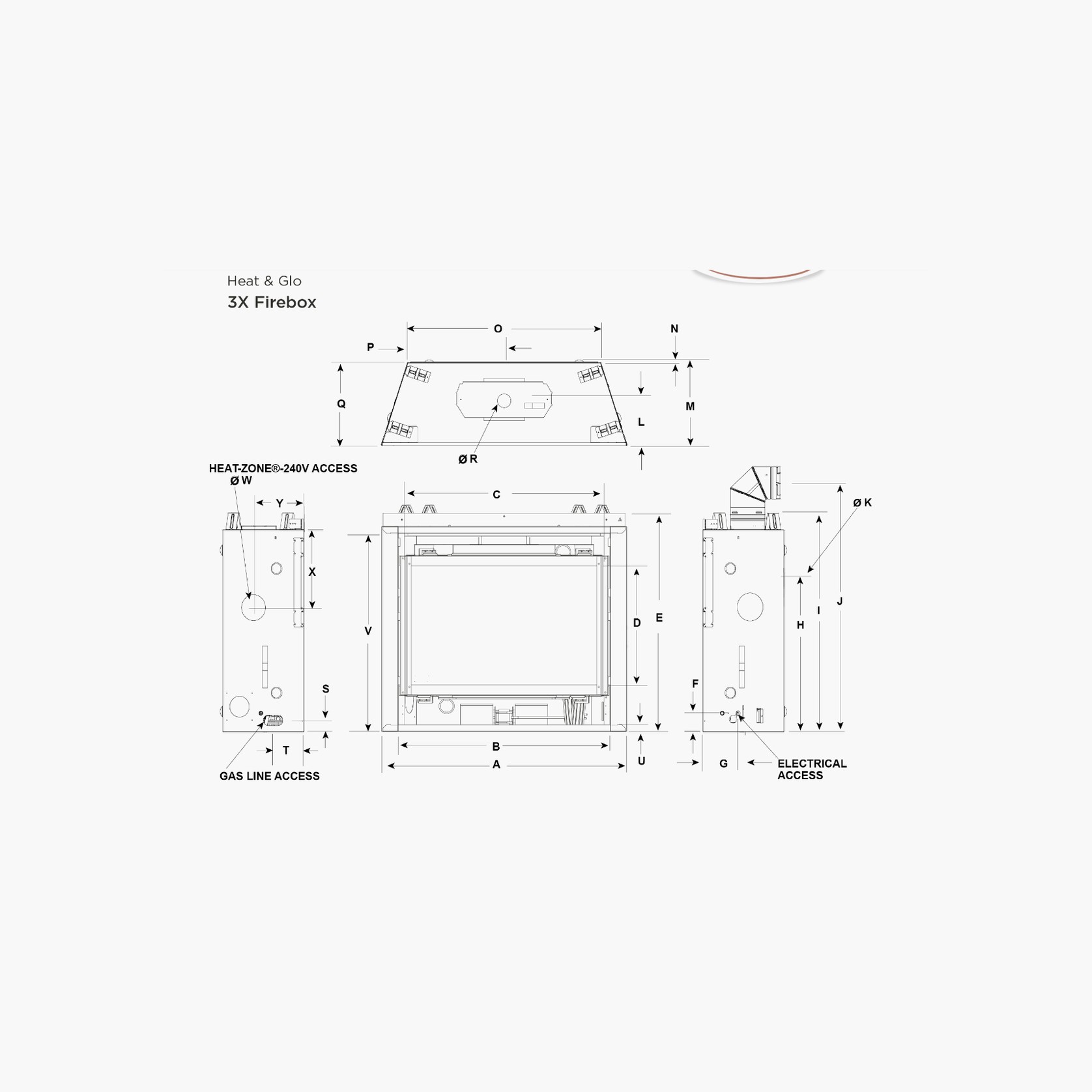 3X | Gas Fireplace gallery detail image