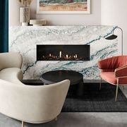 Escea DS1400 High Output Frameless Gas Fireplace gallery detail image