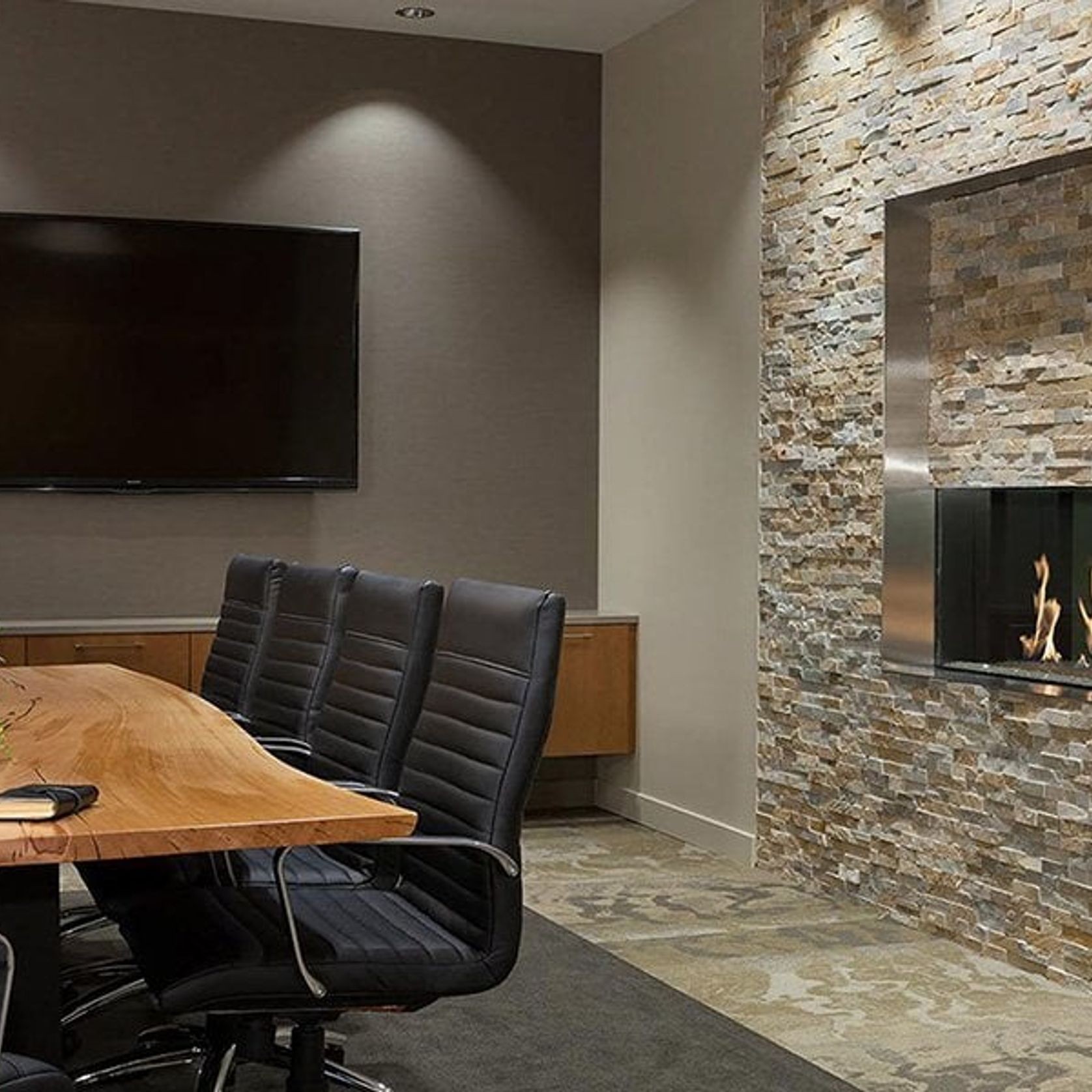 Davinci See Thru Gas Fireplace gallery detail image