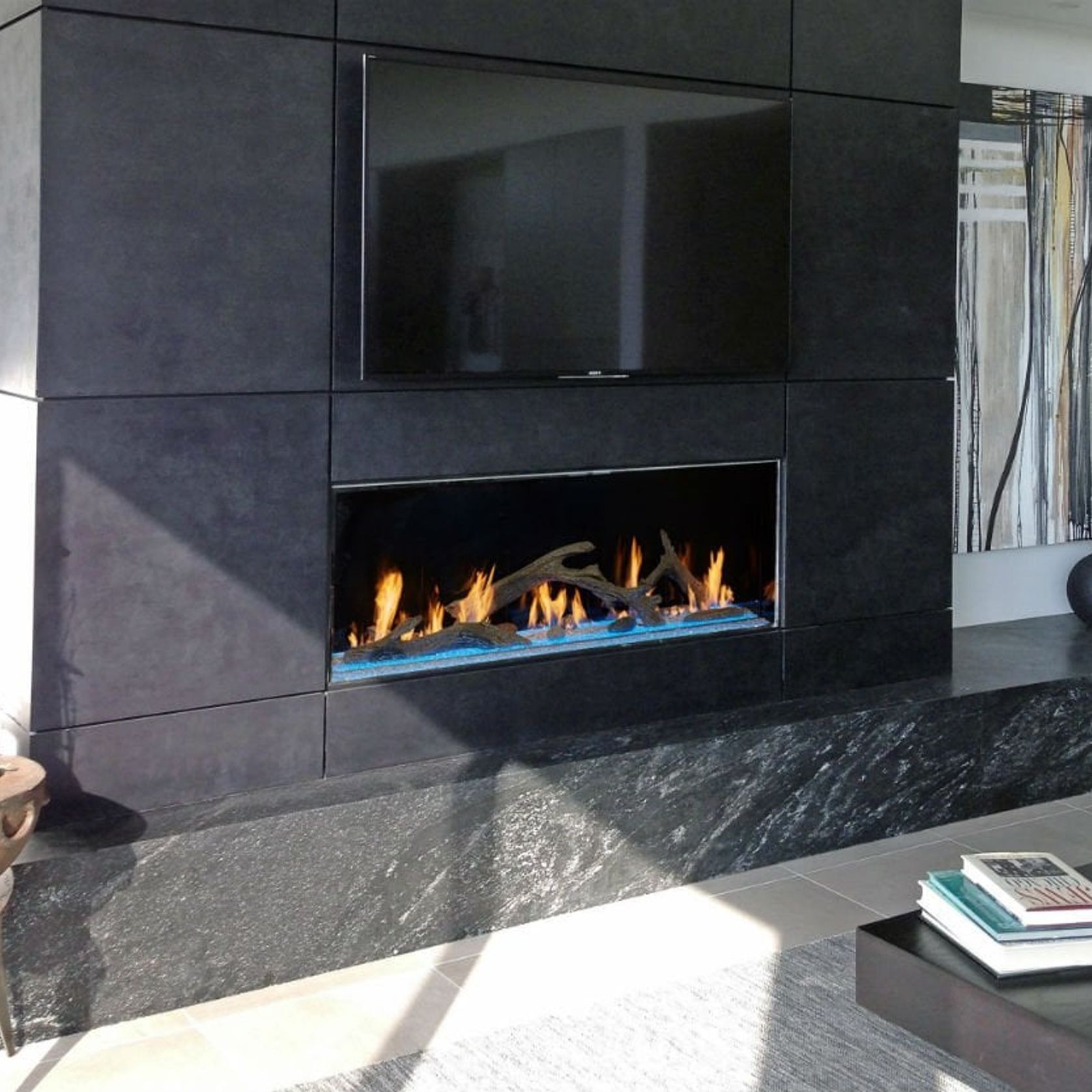 Davinci Single Sided Gas Fireplace gallery detail image
