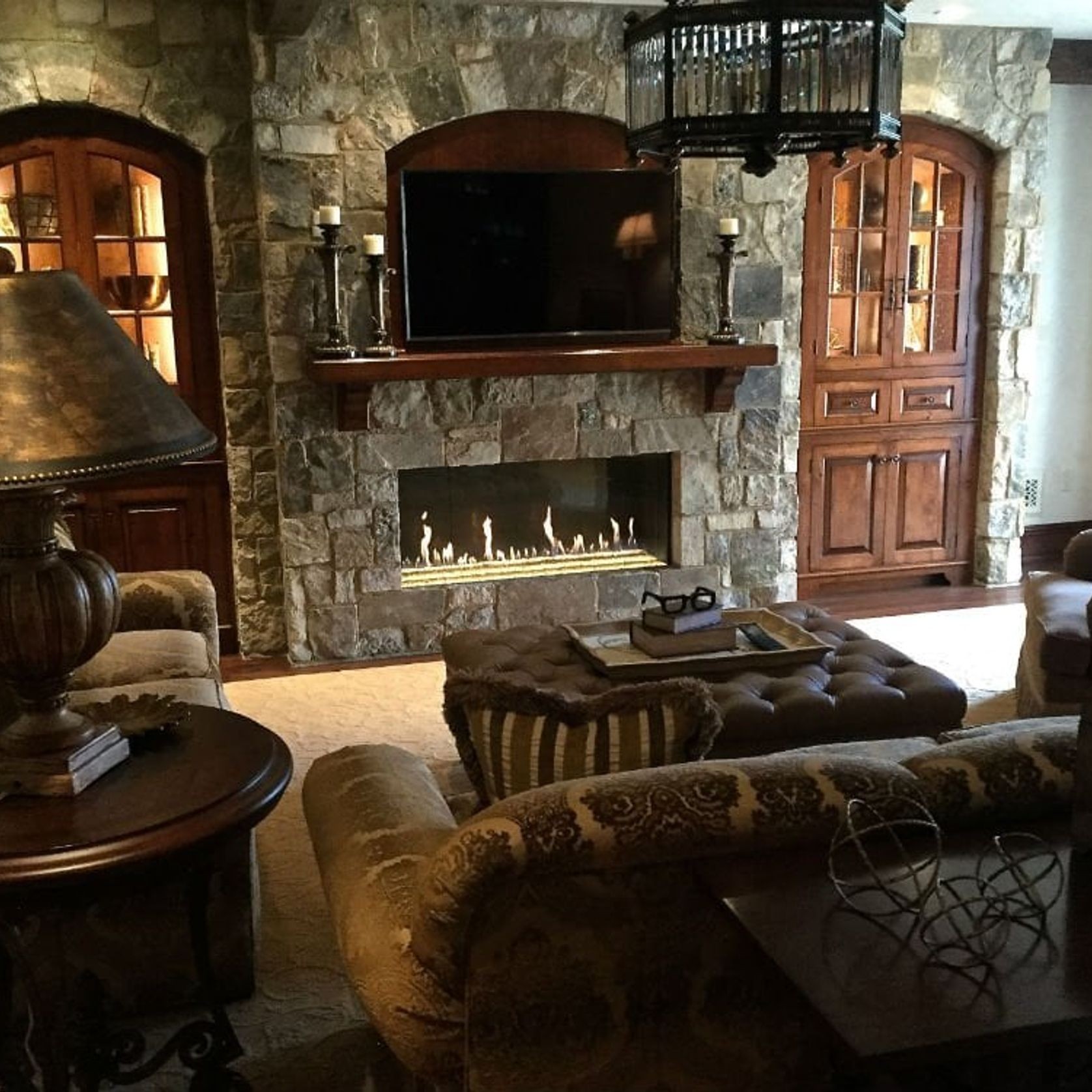 Davinci Single Sided Gas Fireplace gallery detail image
