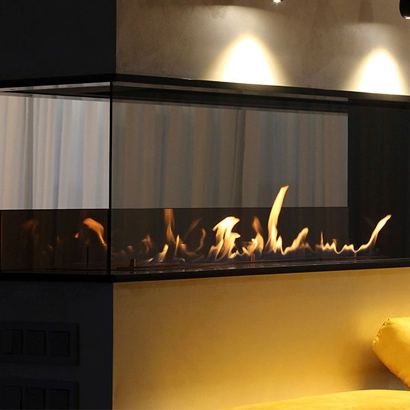 Planika Valentino F Gas Fireplace gallery detail image