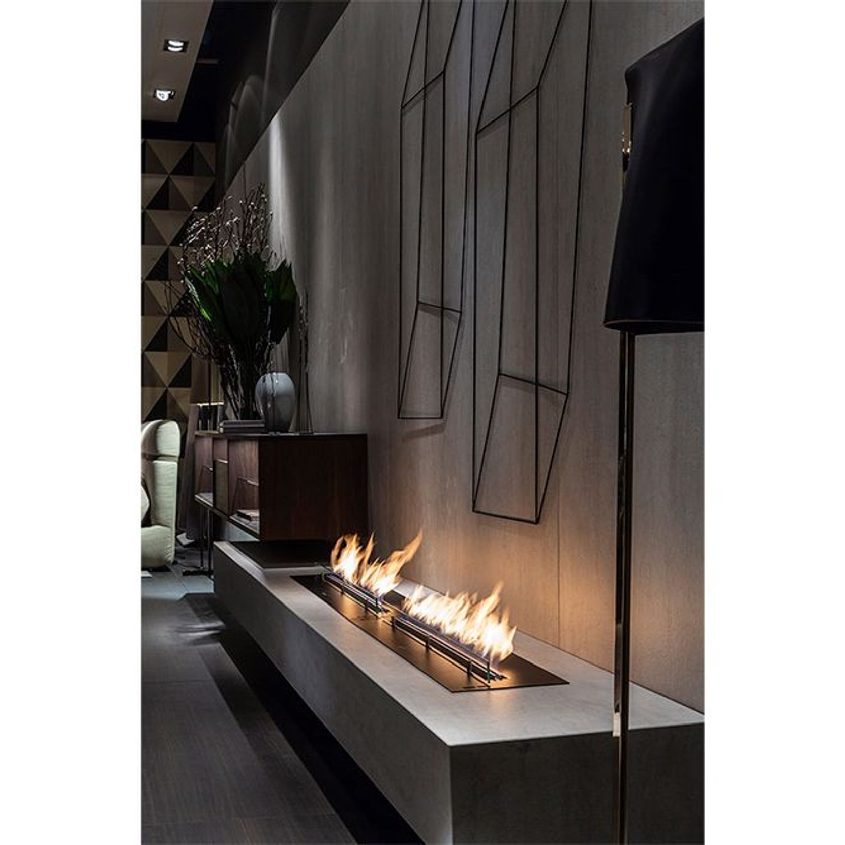 Planika Valentino F Gas Fireplace gallery detail image