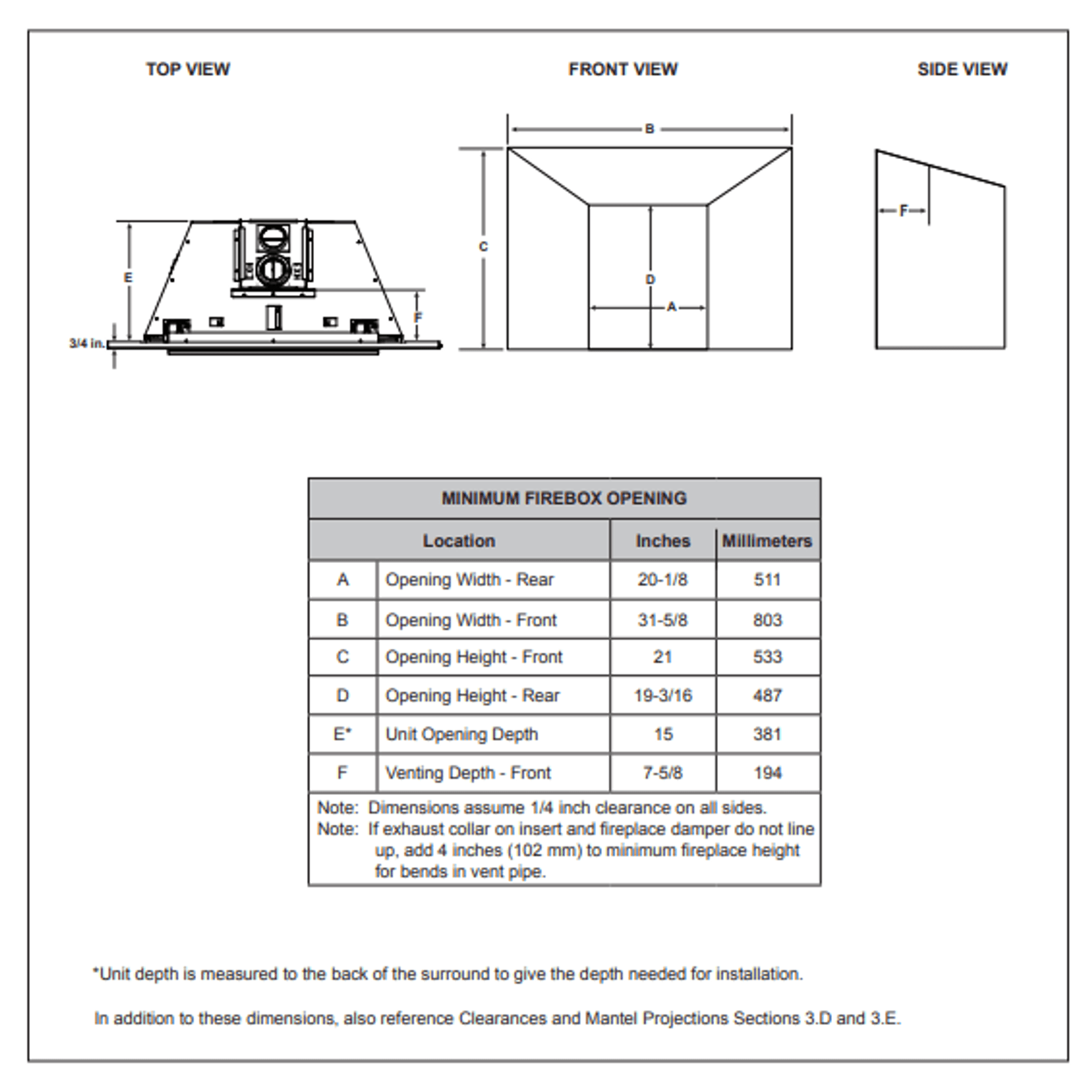 I30-X Gas Fireplace gallery detail image