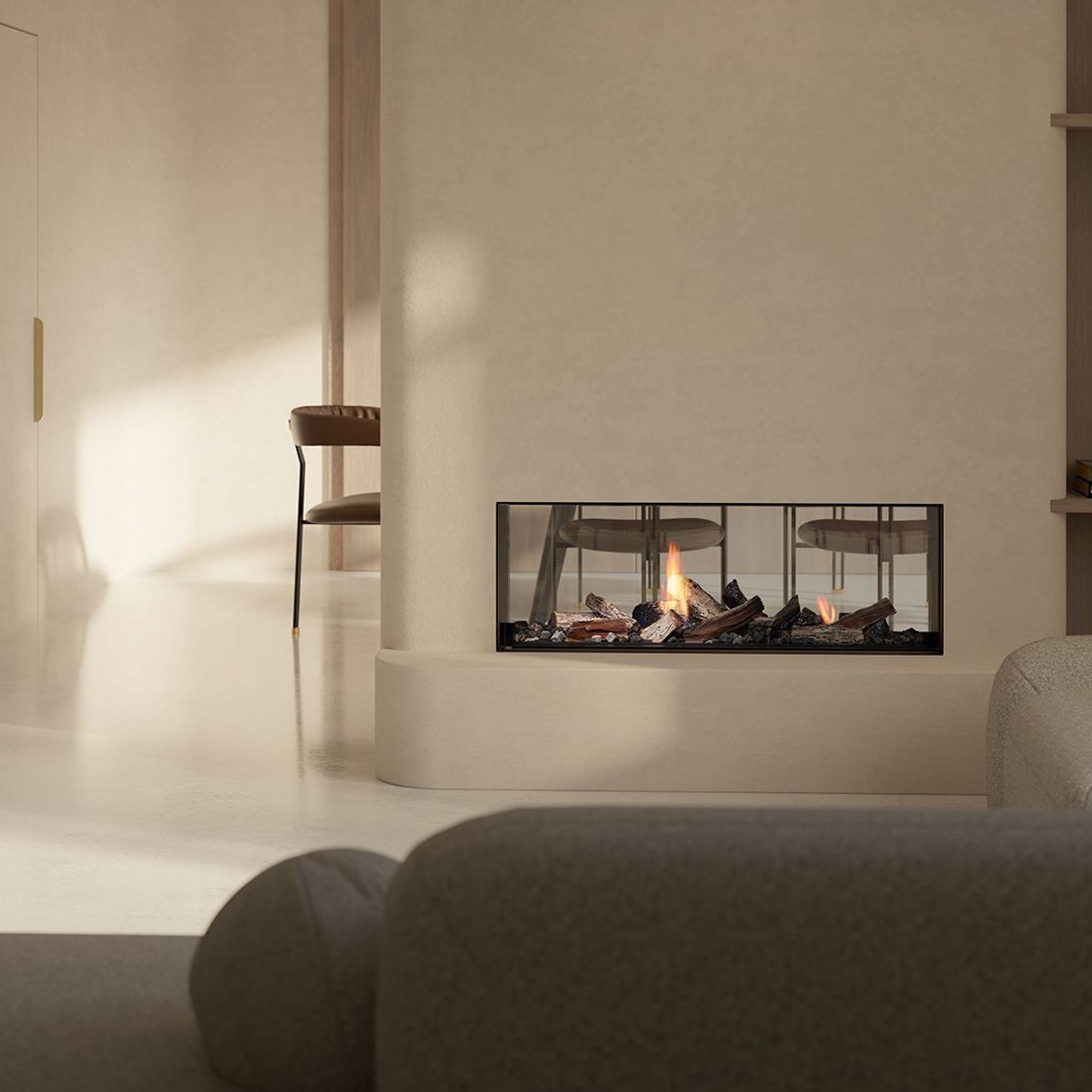 MODE KB1150 Frameless Linear Gas Fireplace gallery detail image