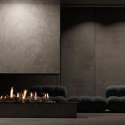 MODE KS1460 Peninsula Gas Fireplace gallery detail image