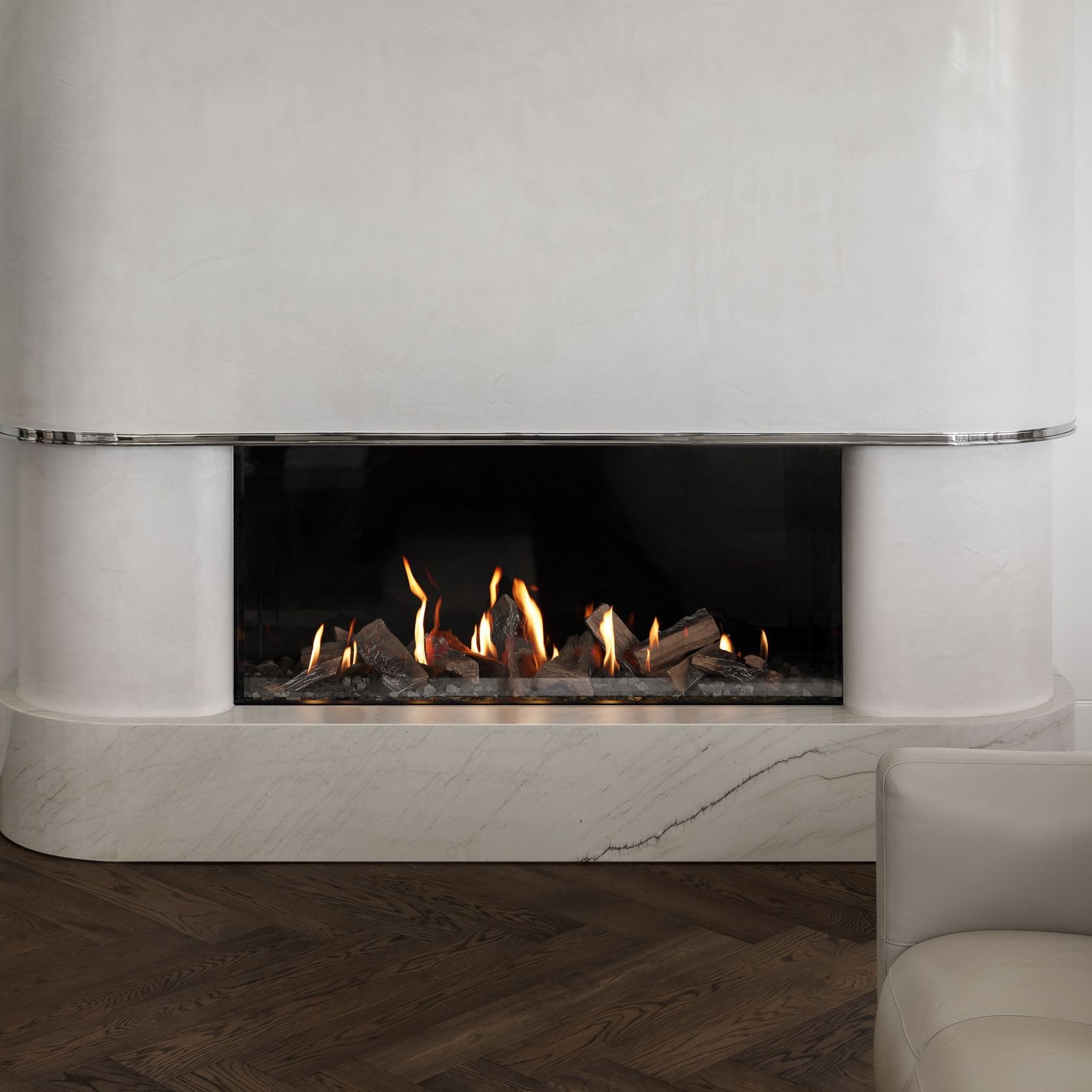 MODE KS1460 Single Sided Gas Fireplace gallery detail image