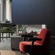 MODE KS1150 Peninsula Gas Fireplace gallery detail image