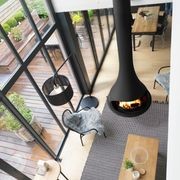 JC Bordelet Tatiana 997 - Suspended Wood Fireplace gallery detail image