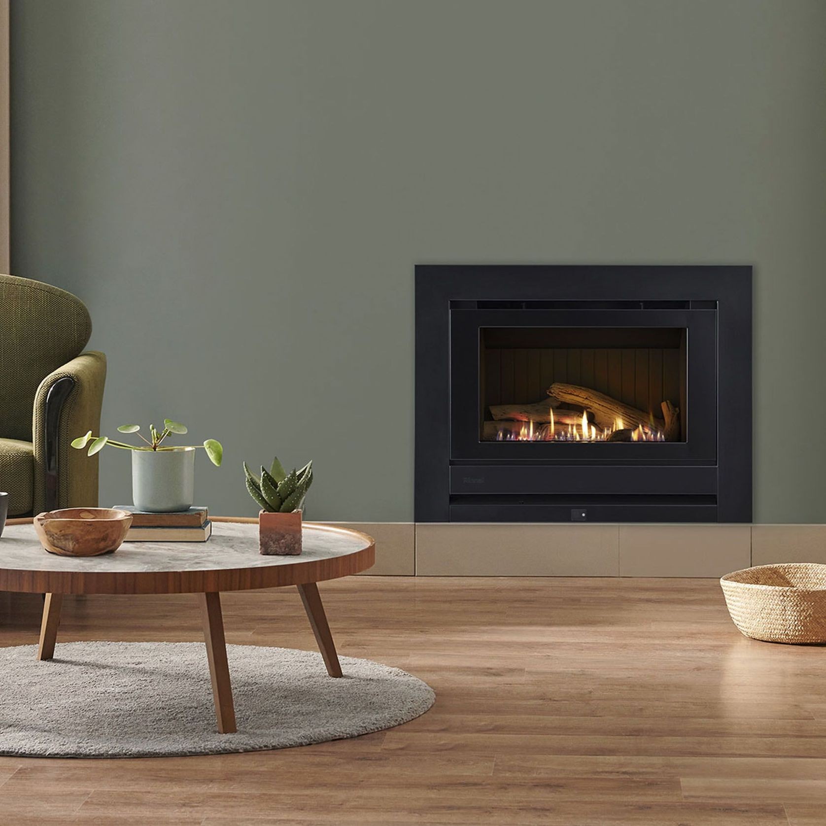 Rinnai Novo Inbuilt Gas Fireplace gallery detail image