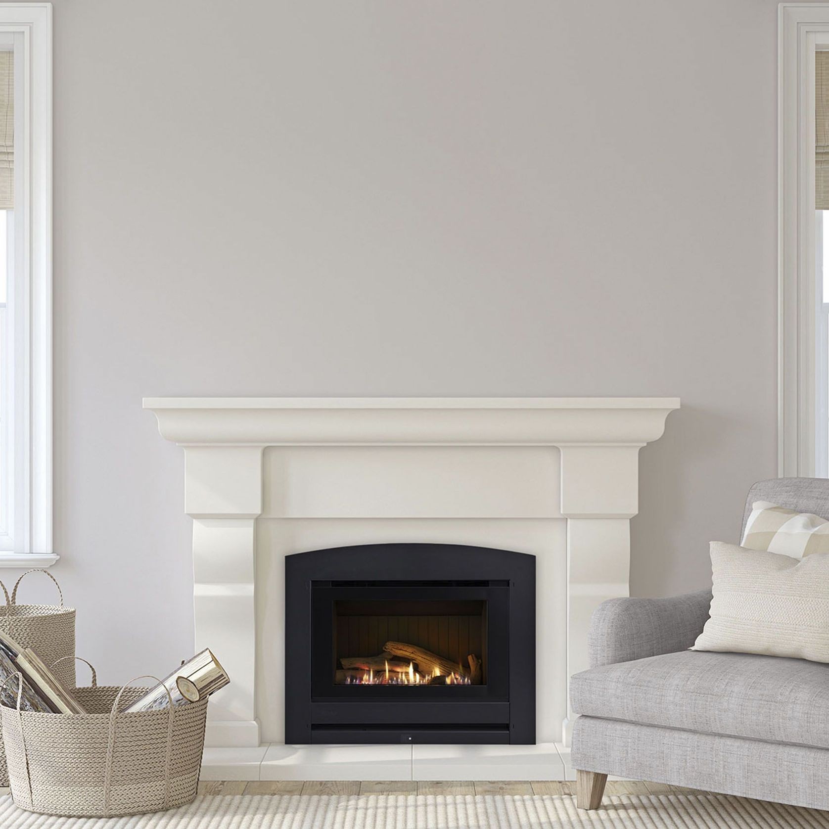 Rinnai Novo Inbuilt Gas Fireplace gallery detail image