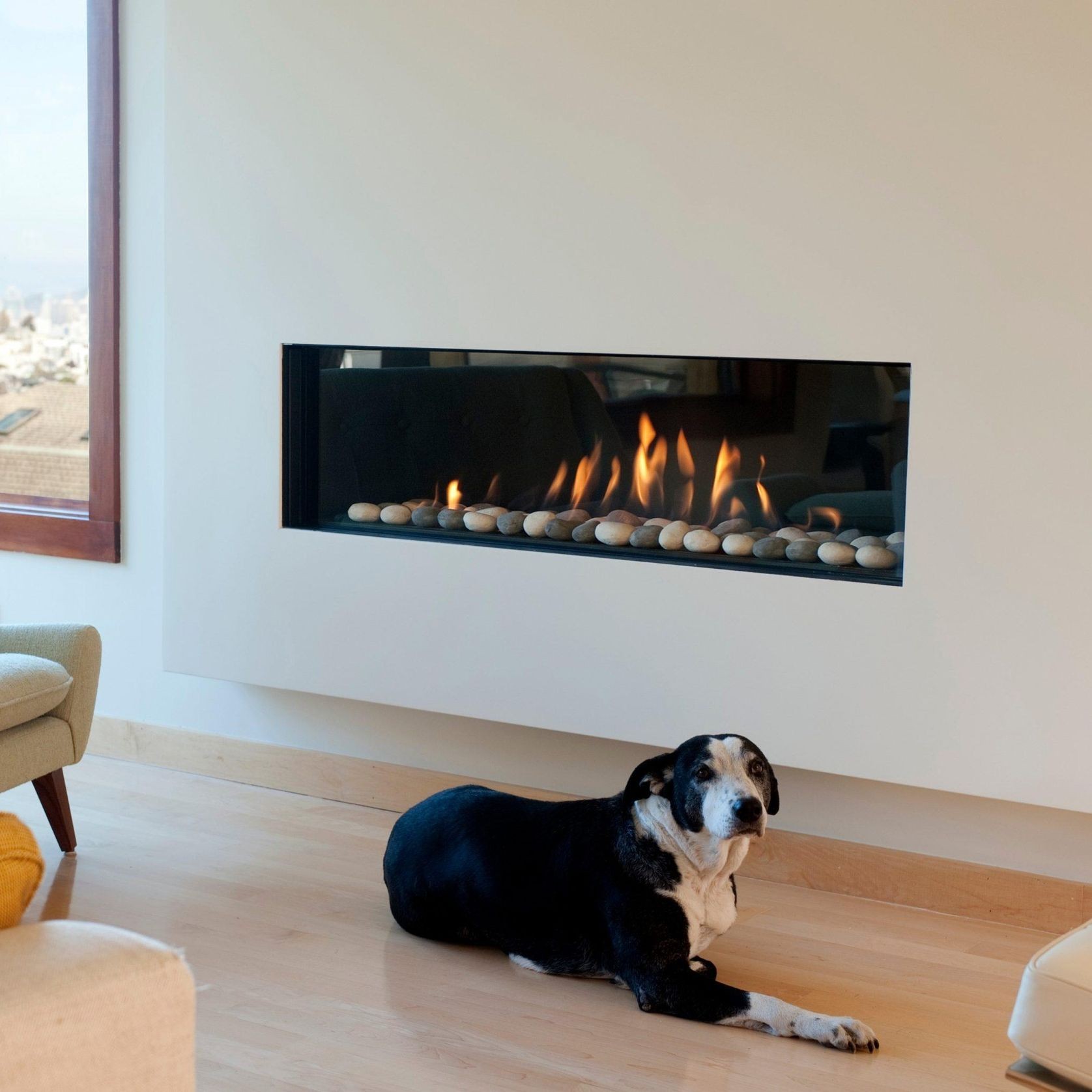 Ortal 130 Front Facing Gas Fireplace gallery detail image