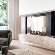 MODE KS1150 Tall Gas Fireplace gallery detail image