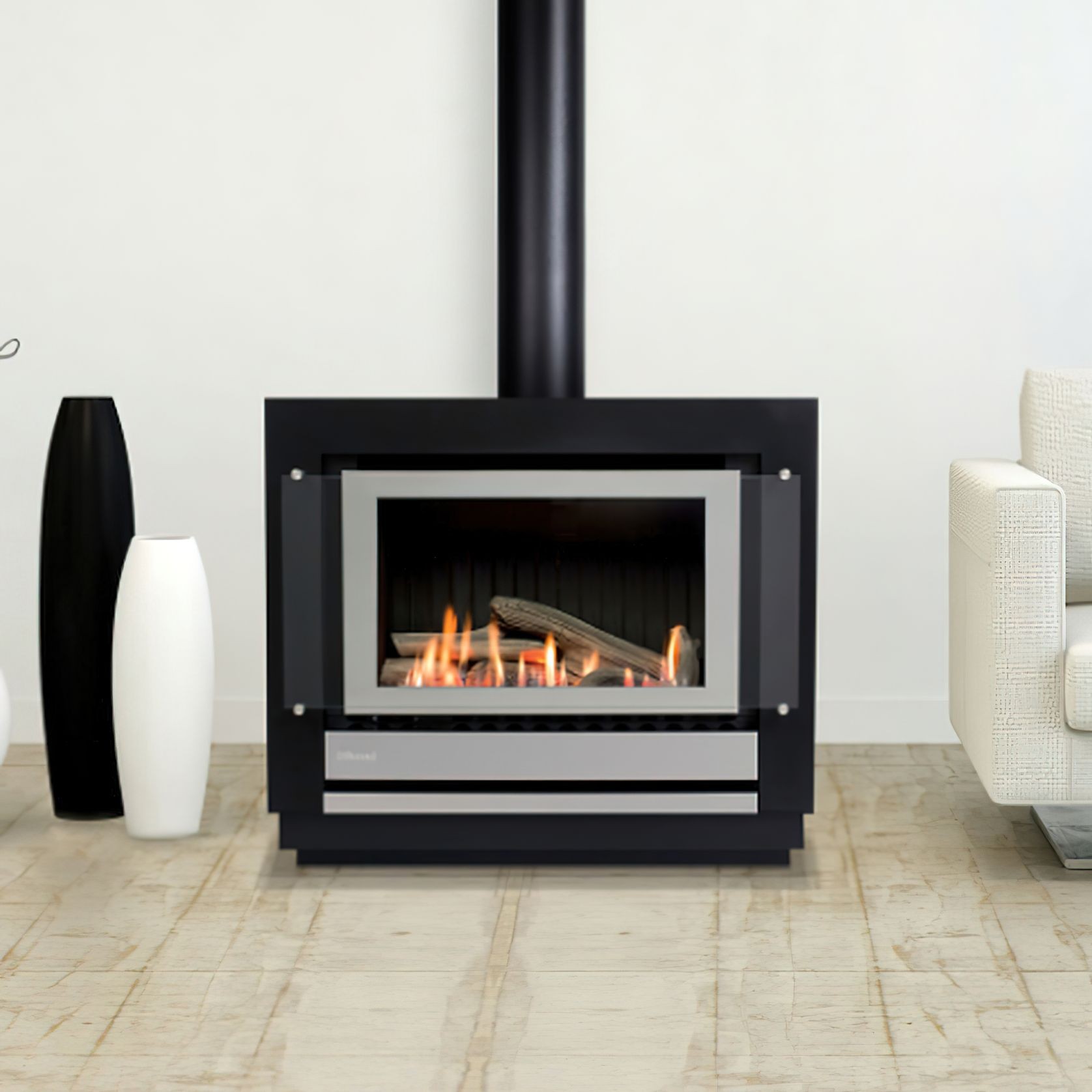 Rinnai Neo Freestander Gas Fireplace gallery detail image