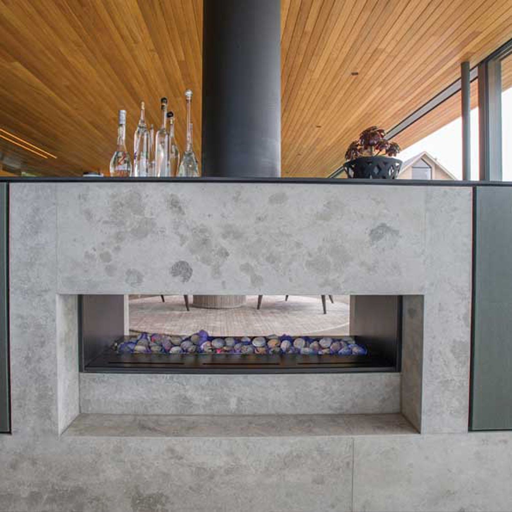 Horizon Lowline Double Sided | Gas Fireplace gallery detail image