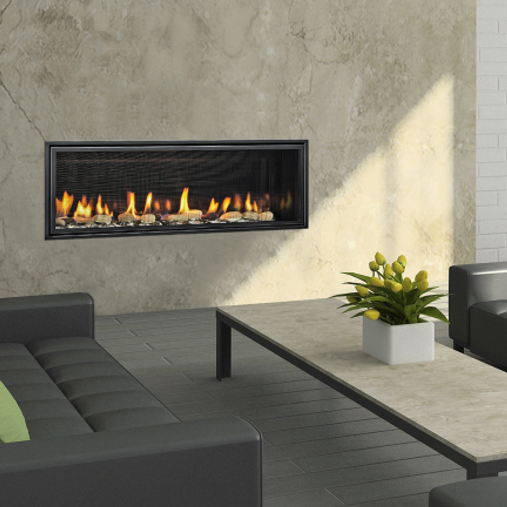 Mezzo Series | Gas Fireplace gallery detail image