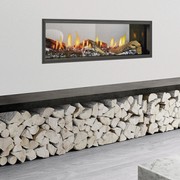 Mezzo Series Double Sided | Gas Fireplace gallery detail image