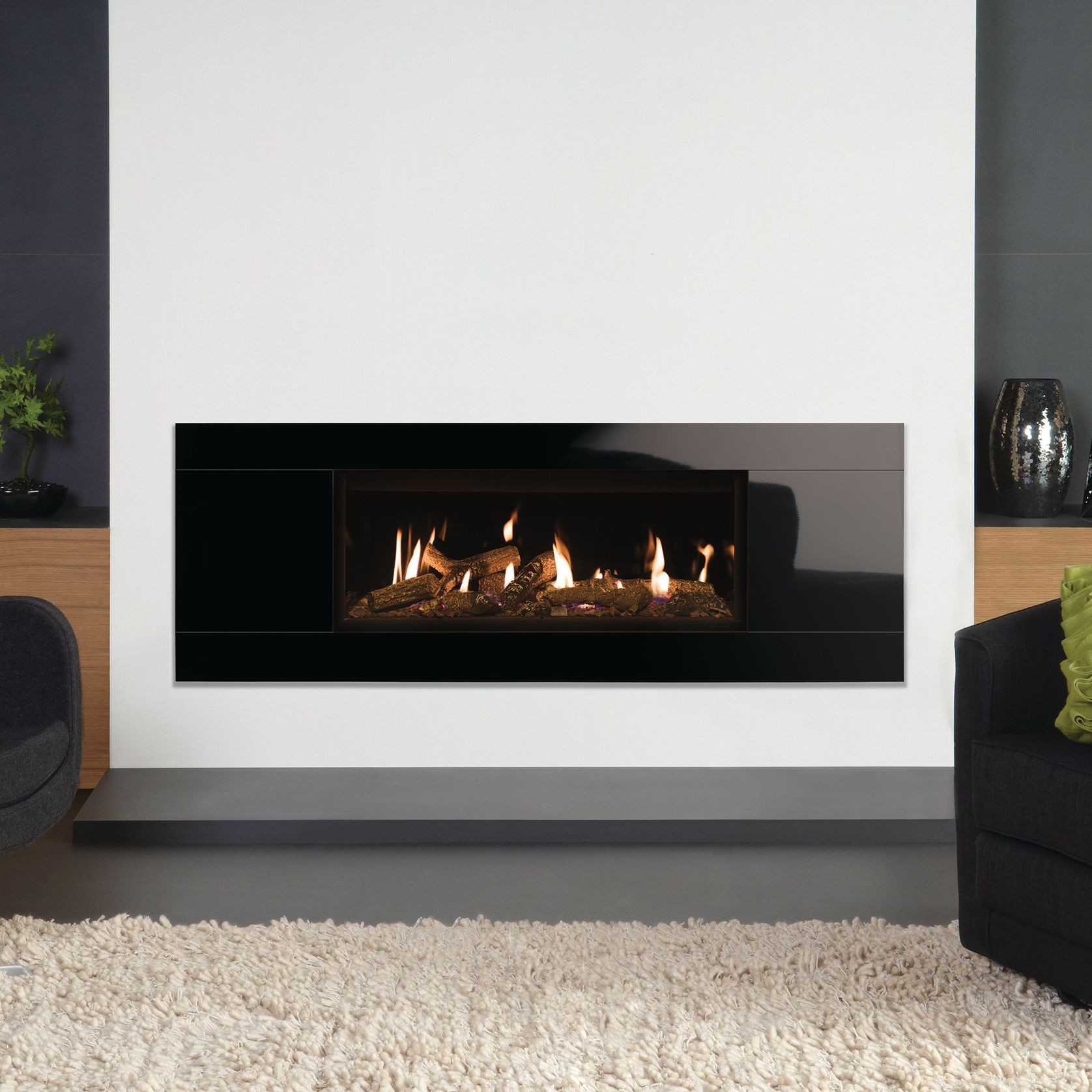 Gazco Studio Balanced Flue Gas Fireplaces gallery detail image