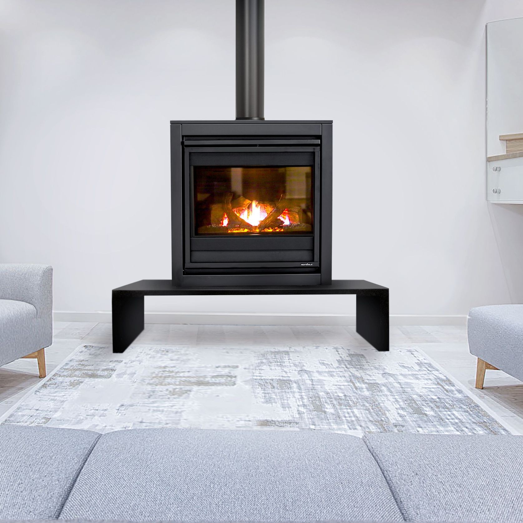 X-Series Freestander | Gas Fireplace gallery detail image