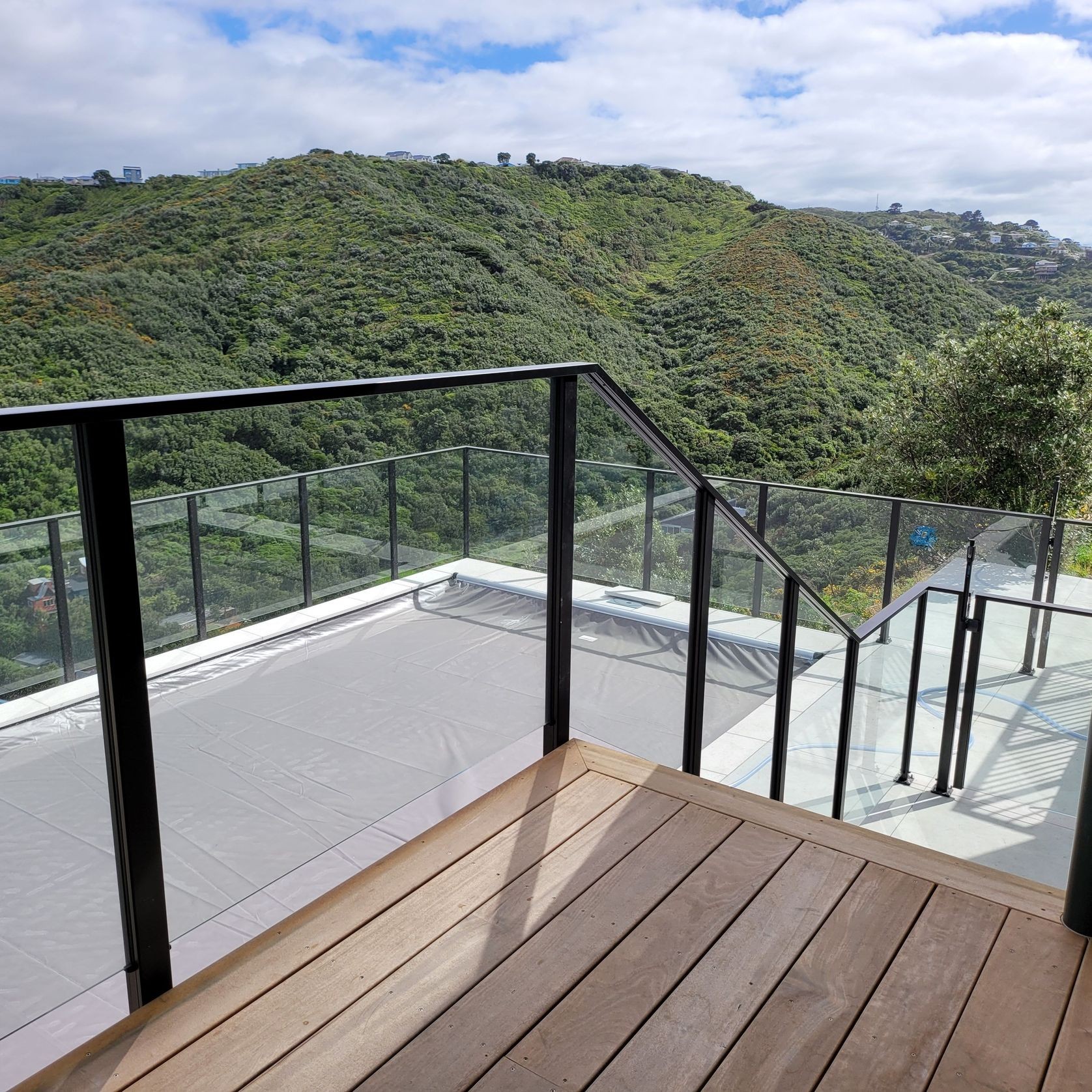 Siena Framed Glass Balustrades gallery detail image