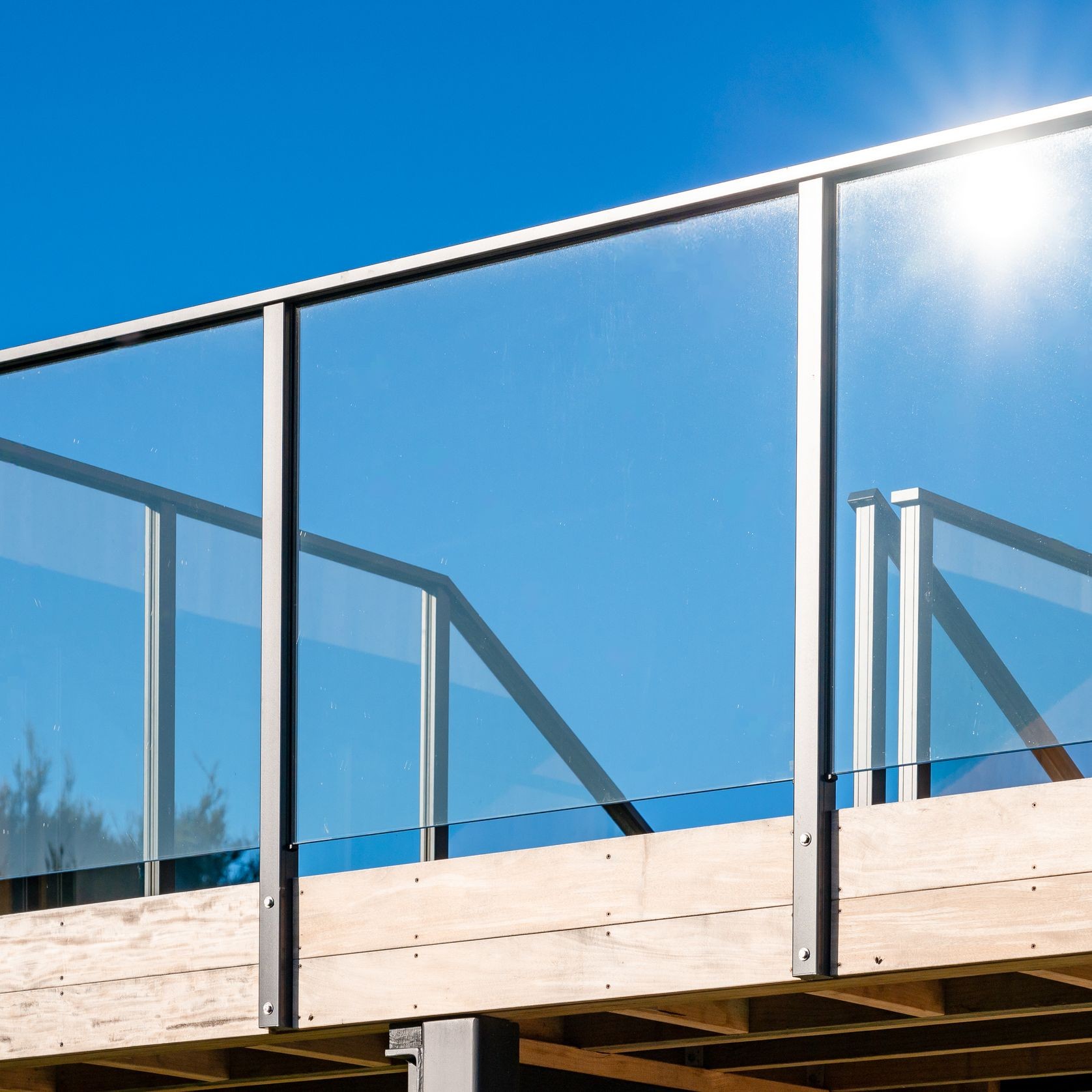 Siena Framed Glass Balustrades gallery detail image