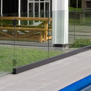 Top Fix Frameless Channel Glass Balustrade System gallery detail image