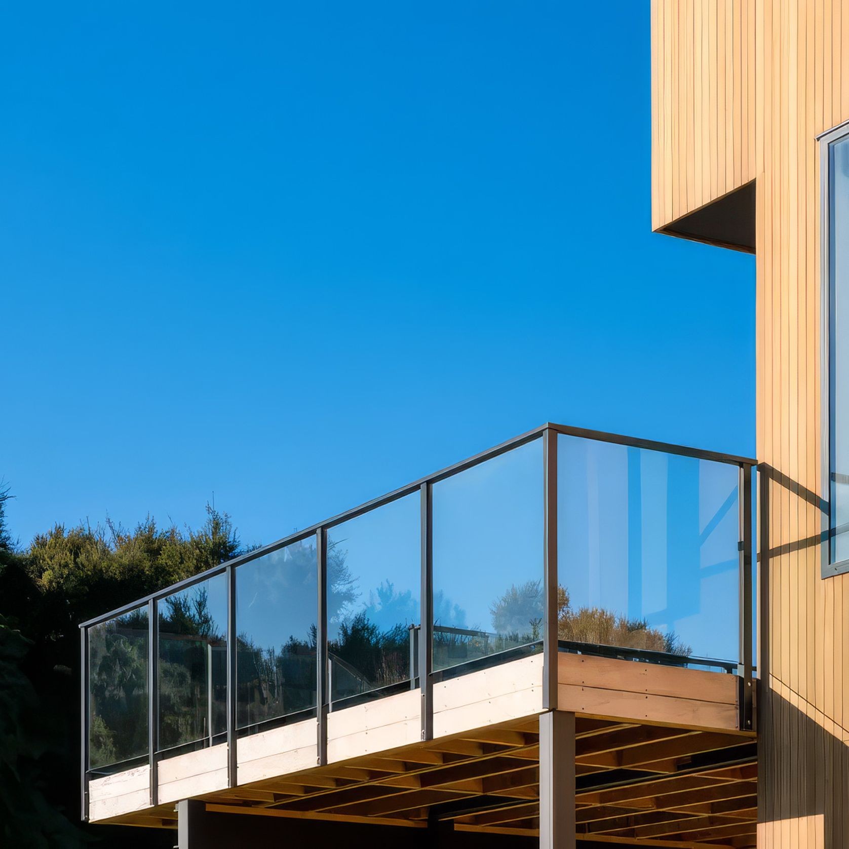 Siena Framed Glass Balustrades gallery detail image
