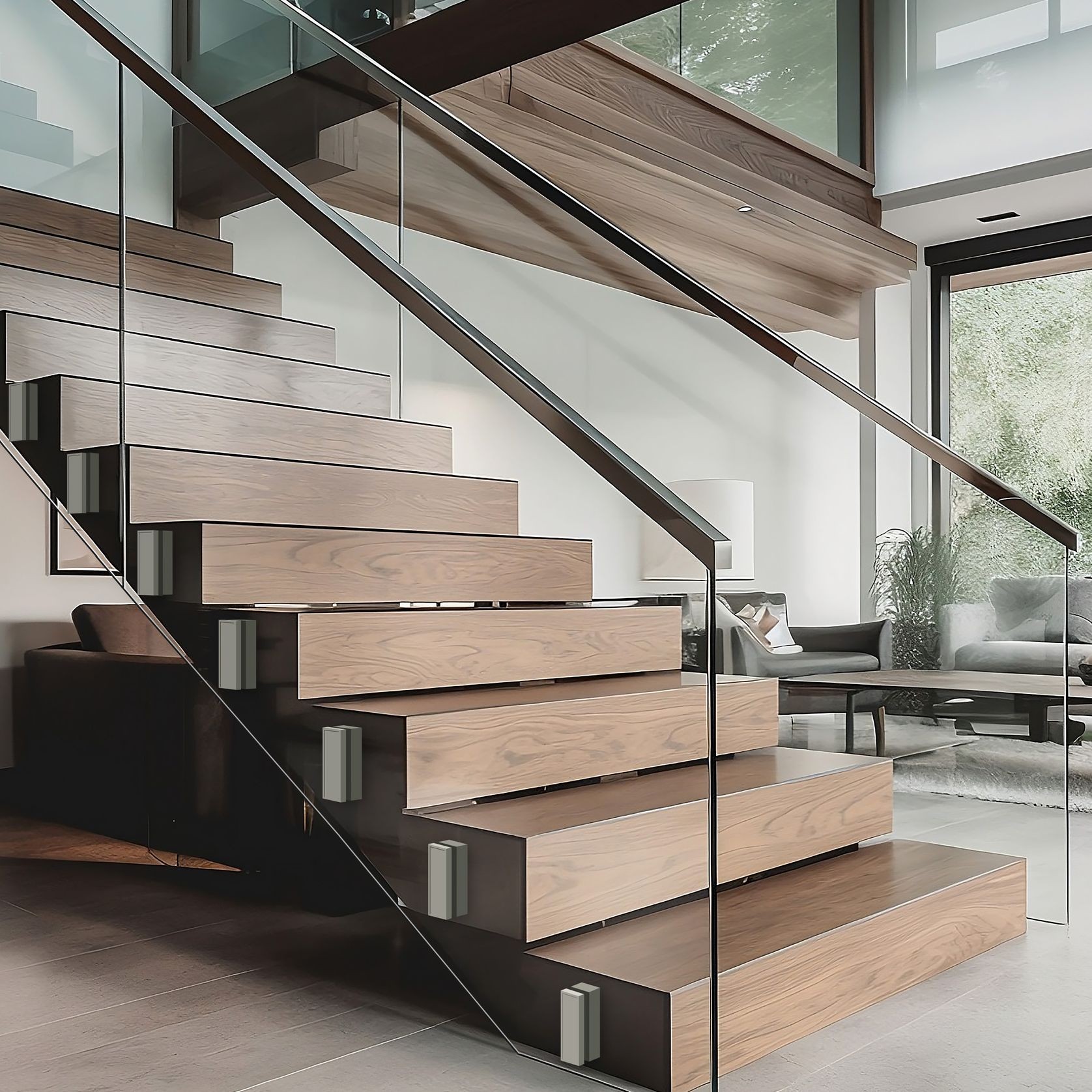 Edgetec® JH Clamp™ Glass Balustrade gallery detail image