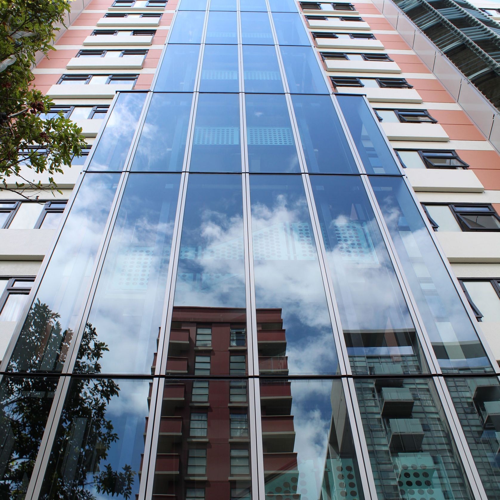 PW800 2 Sided flush glazed horizontally gallery detail image