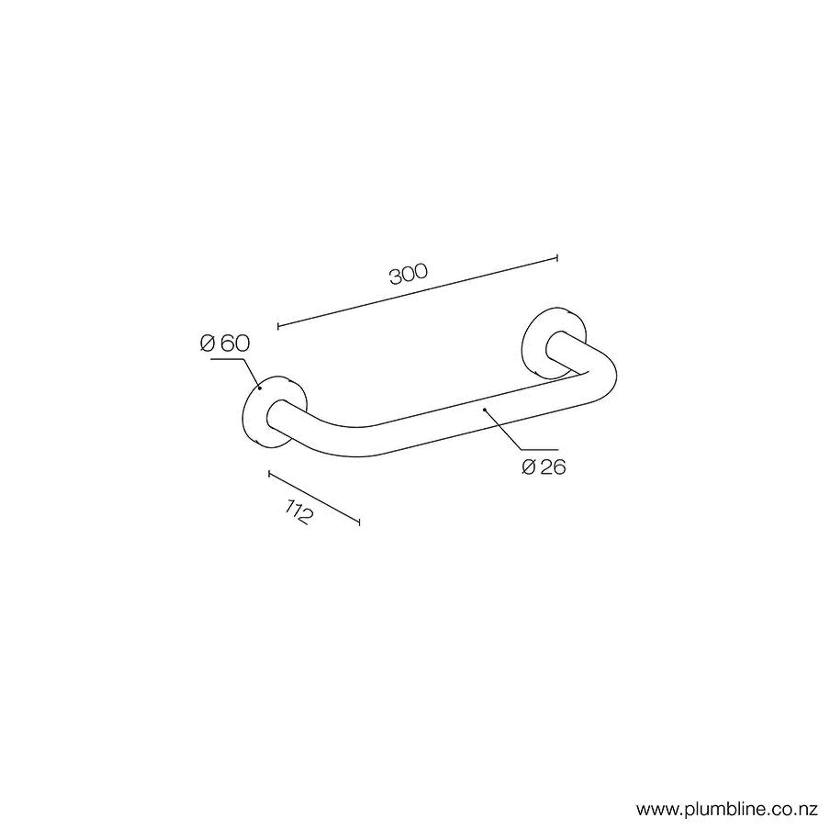 Buddy Grab Bar 300mm gallery detail image