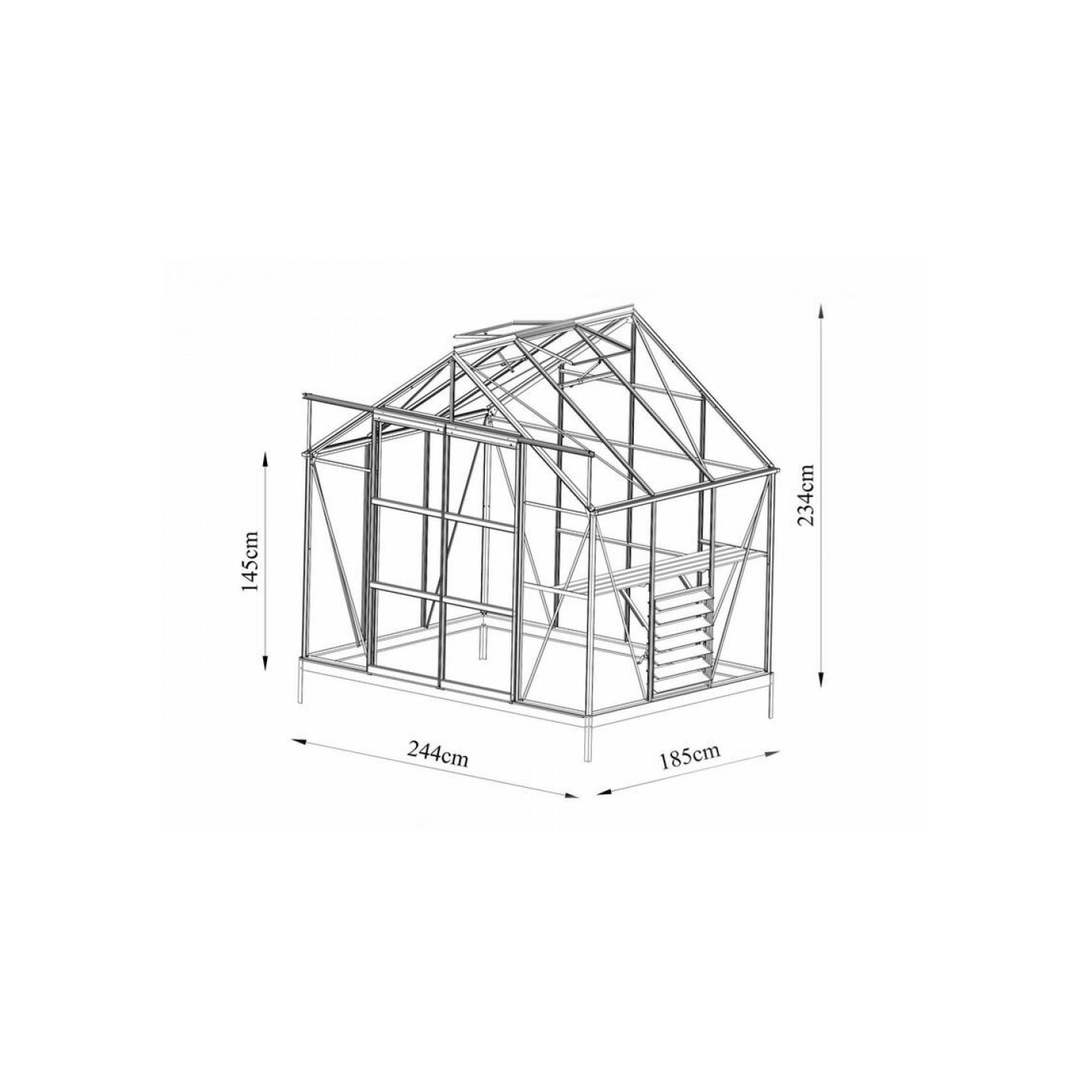 Glasshouse 4mm Tempered Glass | FW-HX0806 gallery detail image