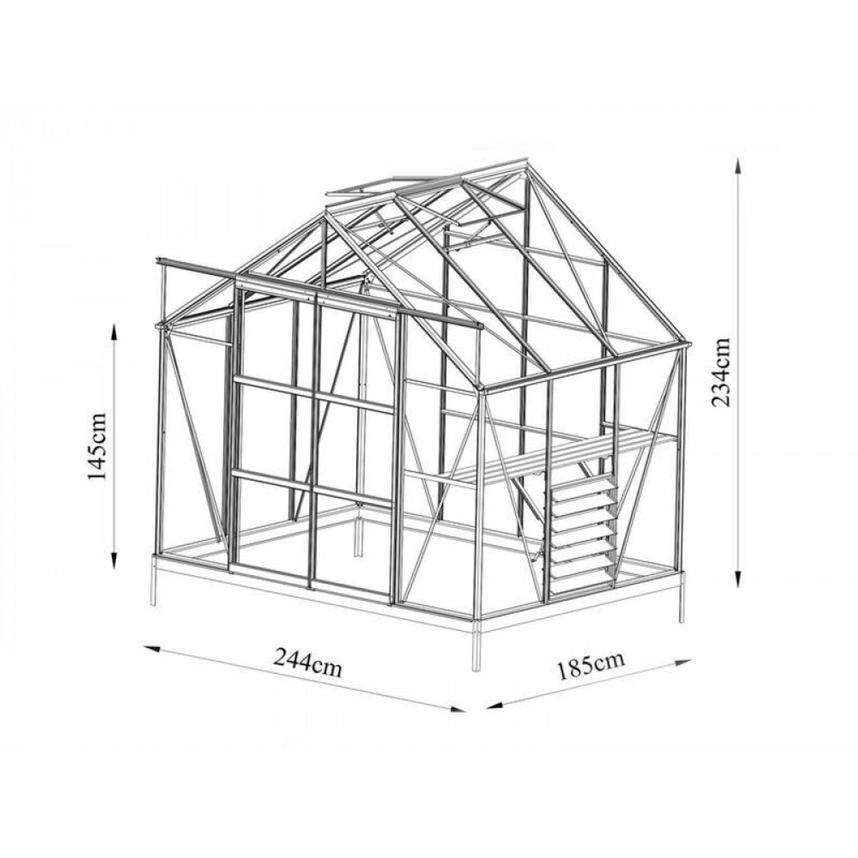 Glasshouse 4mm Tempered Glass | FW-HX0806 gallery detail image