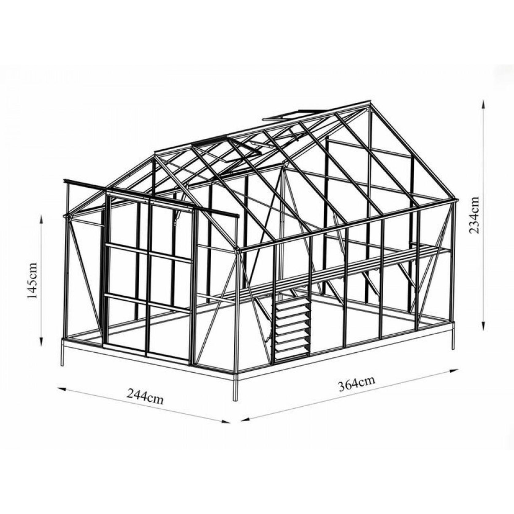 Glasshouse 4mm Tempered Glass | FW-HX0812 gallery detail image