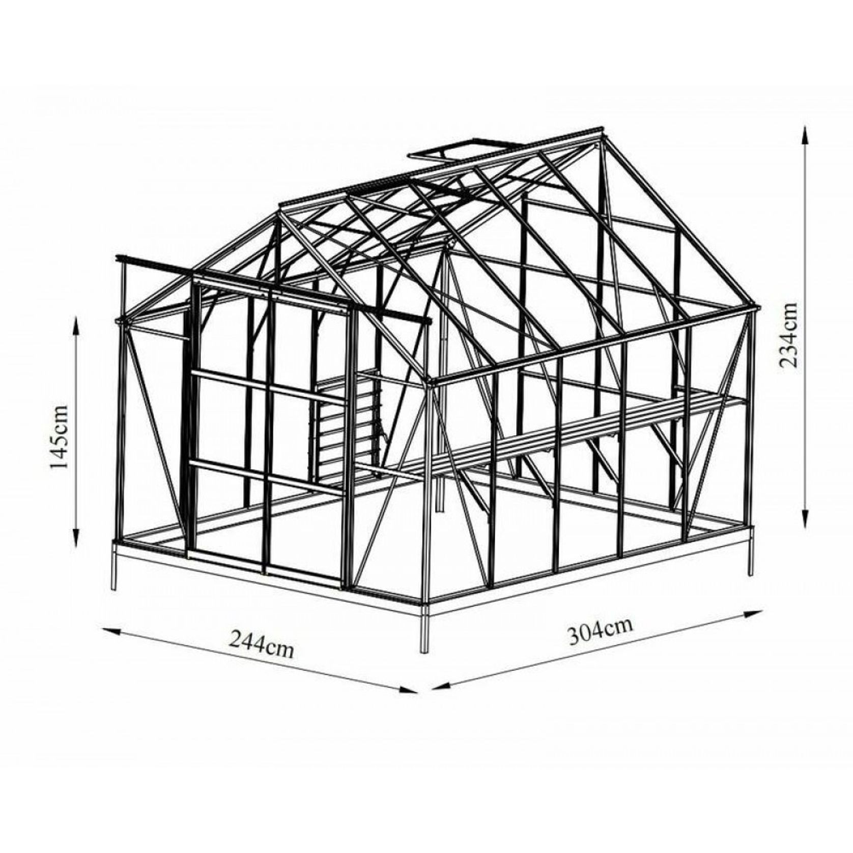 Glasshouse 4mm Tempered Glass | FW-HX0810 gallery detail image