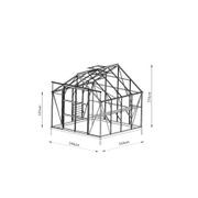 Glasshouse 4mm toughened glass | FW-HX0808 gallery detail image