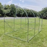 Strong Tunnel Greenhouse Galvanised Frame | 3m gallery detail image