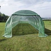 Strong Tunnel Greenhouse Galvanised Frame | 10m gallery detail image