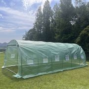 Strong Tunnel Greenhouse Galvanised Frame | 6m gallery detail image