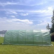 Strong Tunnel Greenhouse Galvanised Frame | 10m gallery detail image