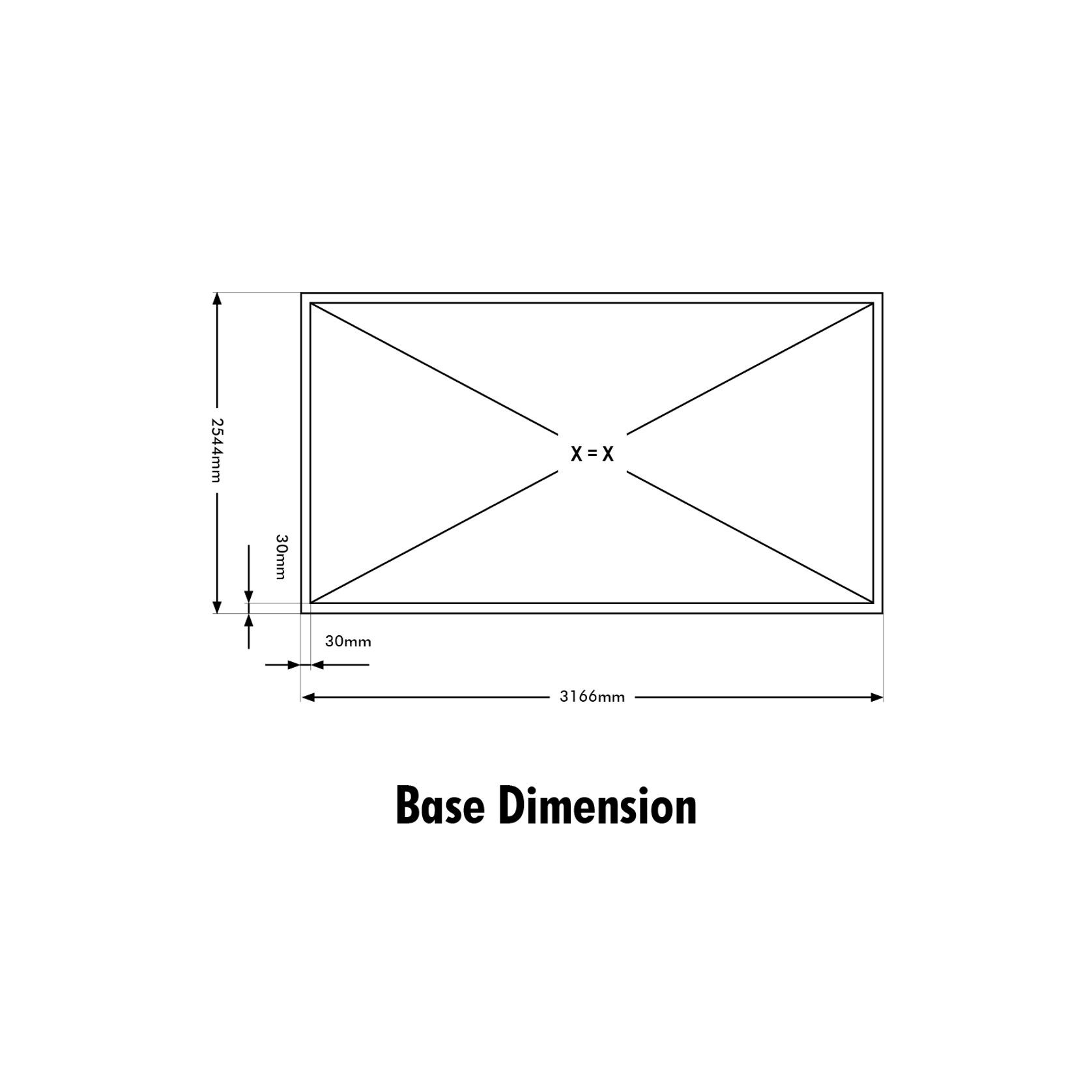 Glasshouse 4mm Toughened Glass 2570 x 3210 x 2320mm gallery detail image