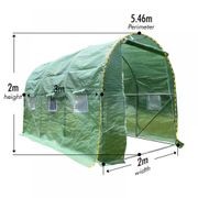 Strong Tunnel Greenhouse Galvanised Frame Side Open | 3m gallery detail image